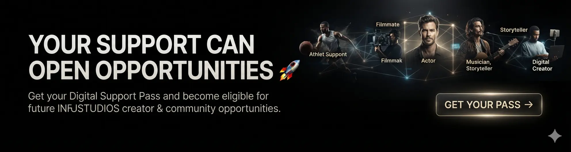 Digital Support Pass creator and community opportunities